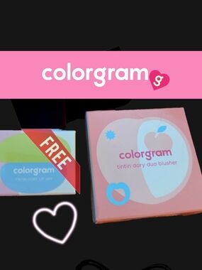 Colorgram Tintin Dory Duo Blusher With FREE Tintin Dory Lipjam!!